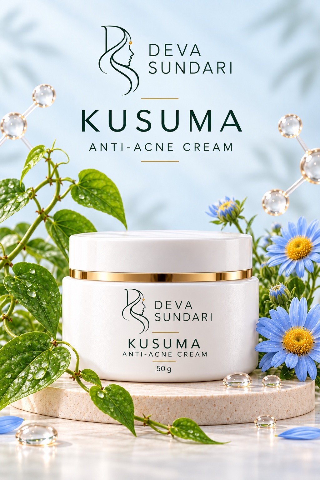 Kusuma Blemish Care Cream: Niacinamide, barrier care and blemish-prone skin