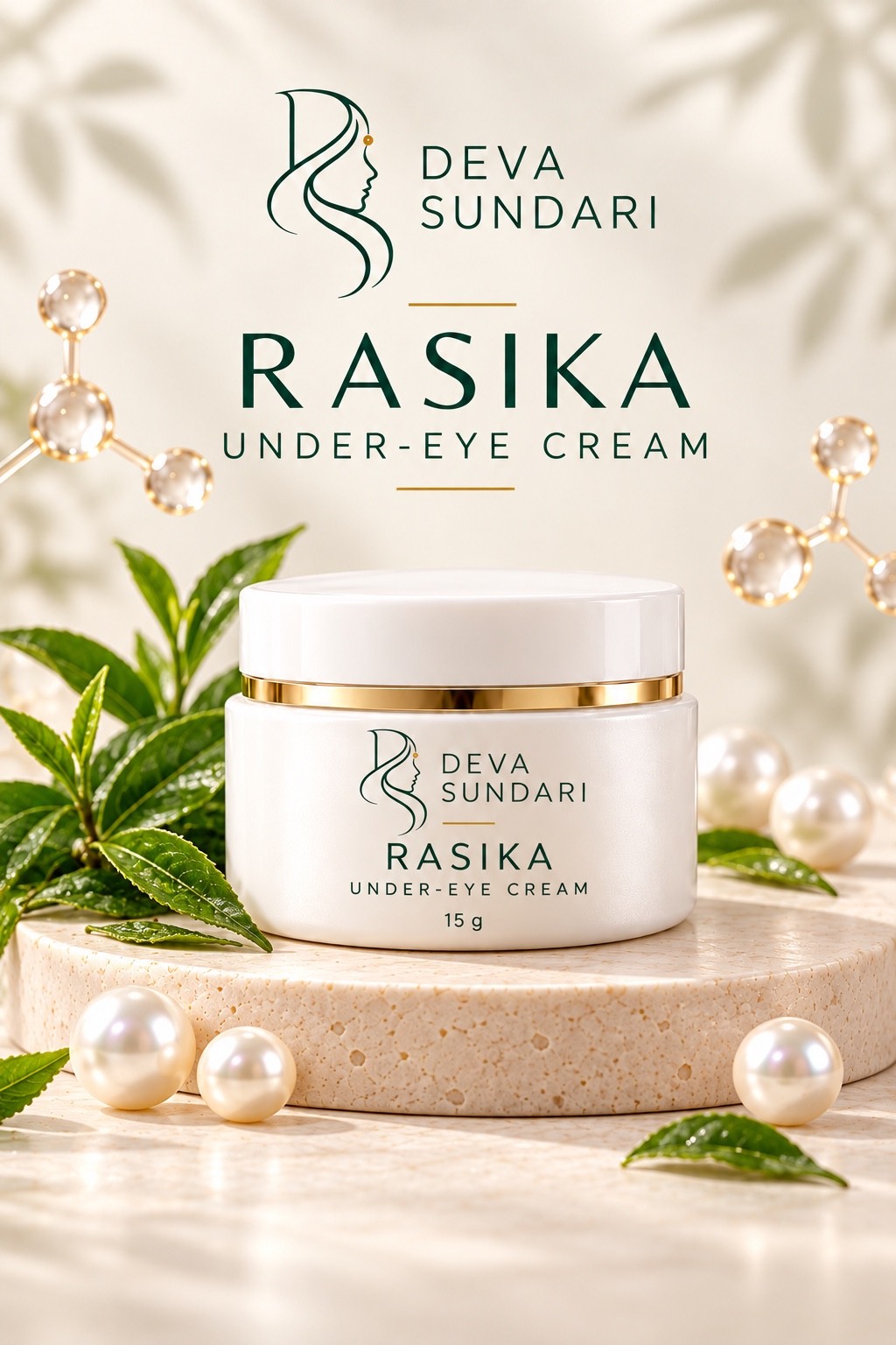Rasika Under-Eye Cream: Hydration and conditioning around the eye area